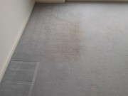 Stark verschmutzter Velours Teppichboden... Stark verschmutzter Velours Teppichboden...